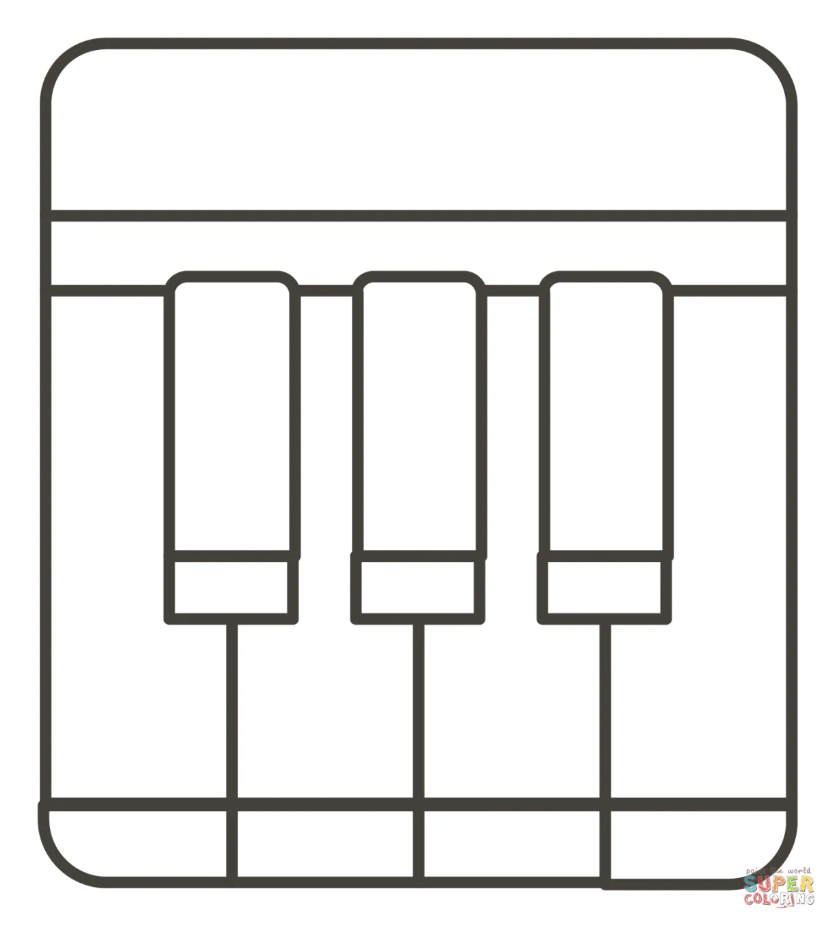 Musical free printable coloring pages