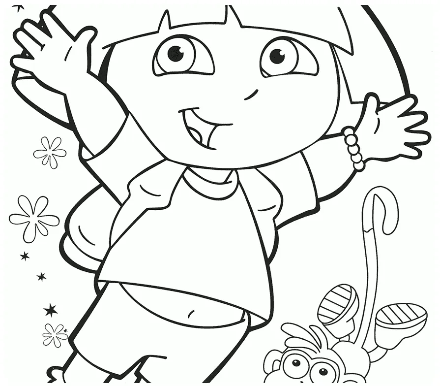 Kids Coloring Page. Printable Coloring Page For Kids - Coloring Nation