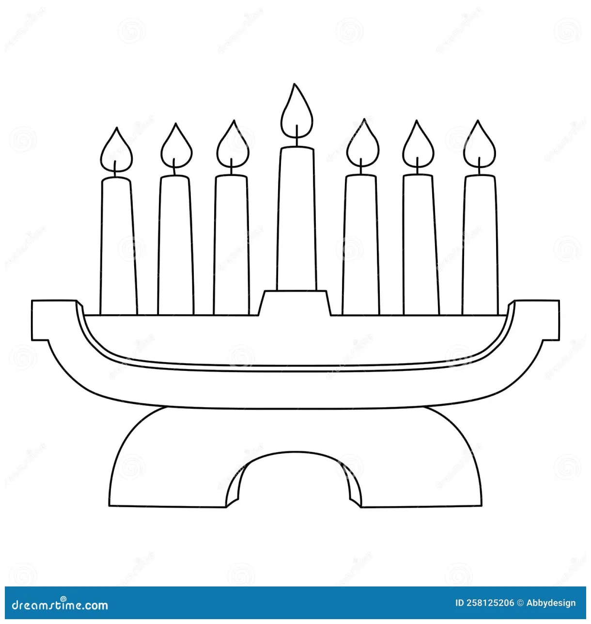 Kwanzaa kinara kidsplaycolor especiales ocasiones