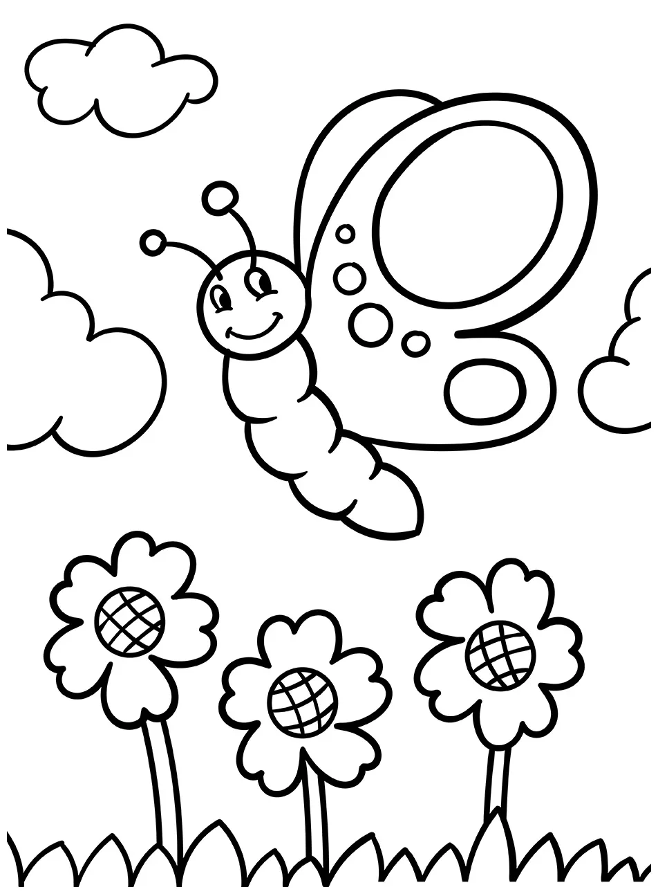 Kindergarten preschool coloring page download, print or color online
