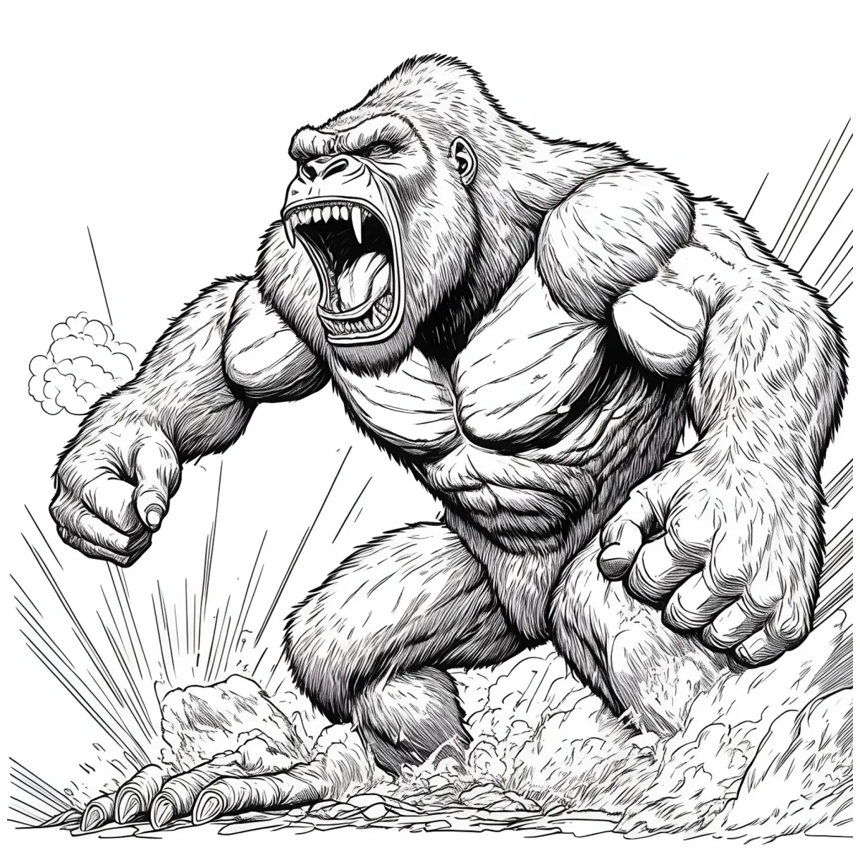 19 best king kong coloring pages free printable pdfs