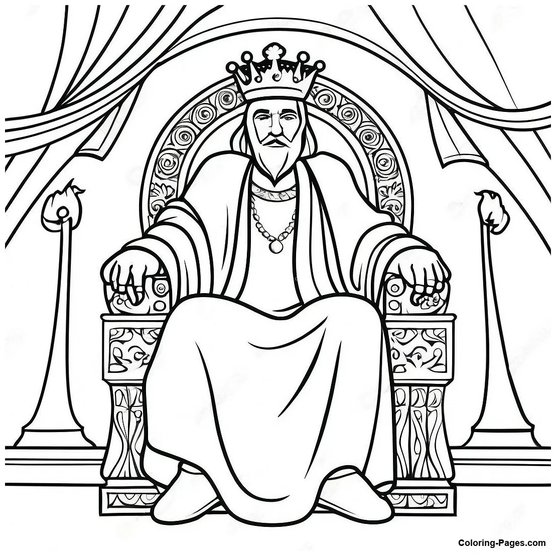 Majestic coloring-pages