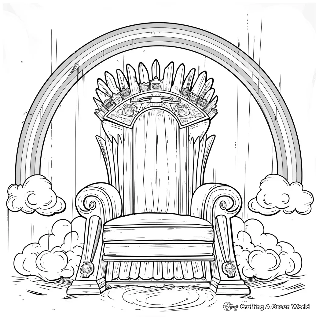 Throne Coloring Pages [2025]