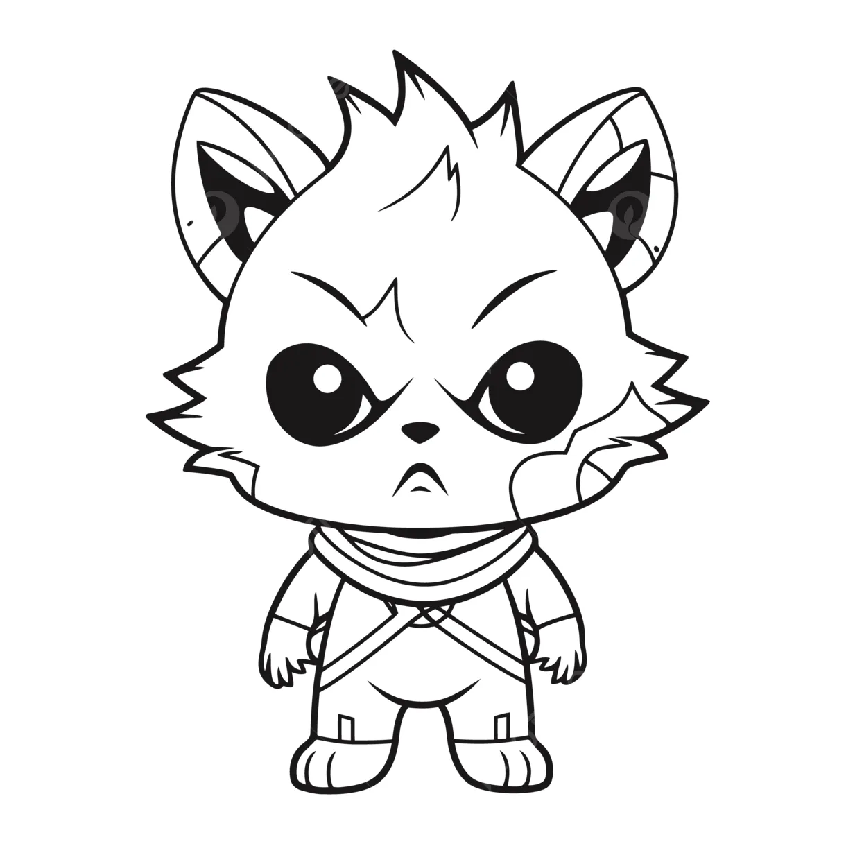 King on throne coloring page