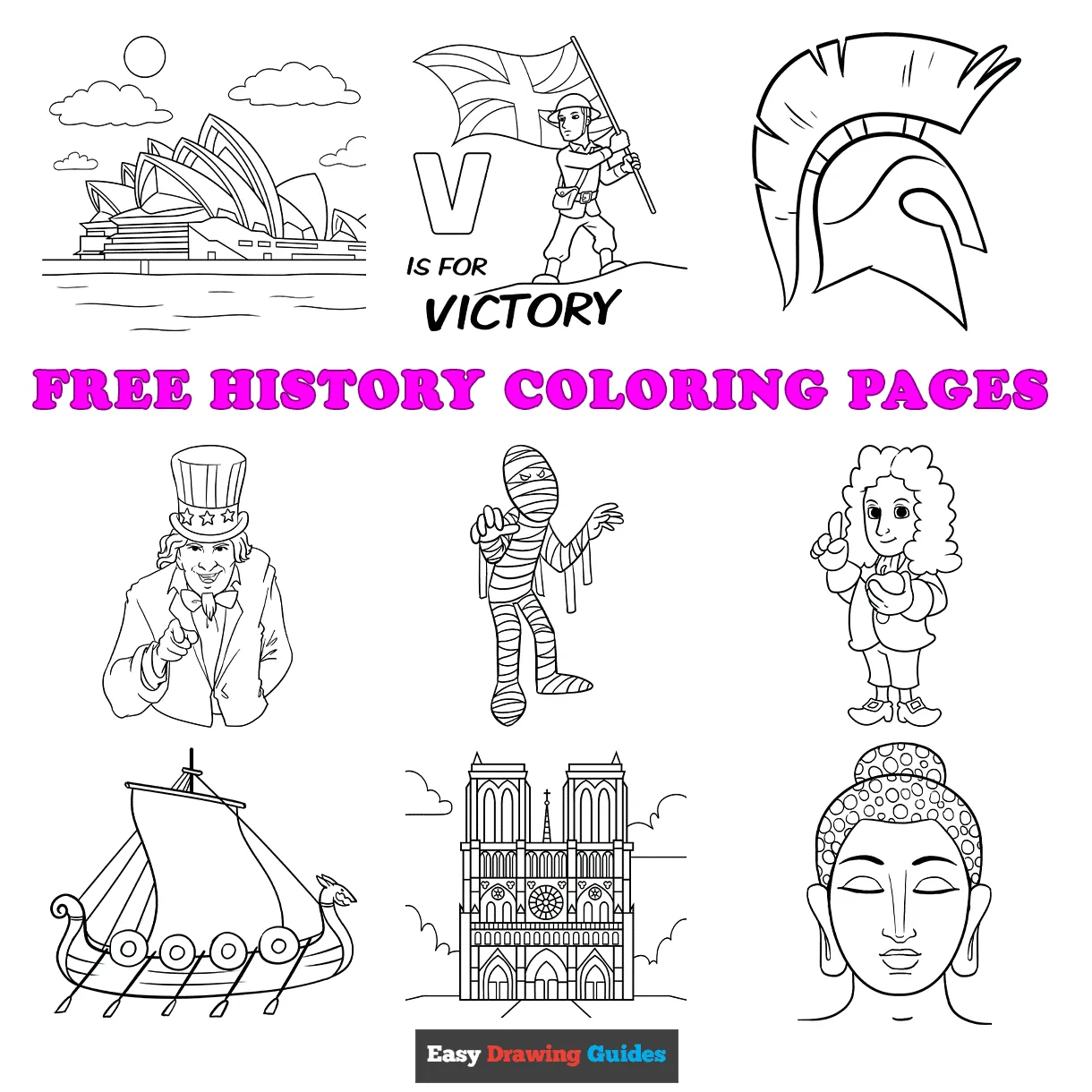 King On Throne Coloring Page