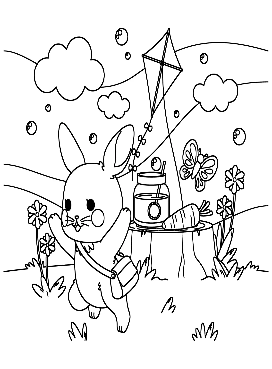 56 kite coloring pages coloringpagesonly