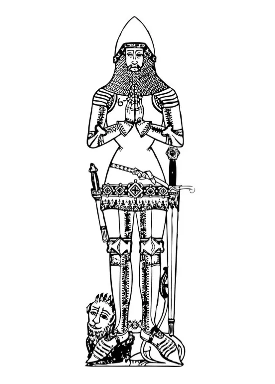 Coloring page knight free printable coloring pages img 10565