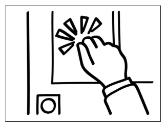 Coloring knock coloring pages