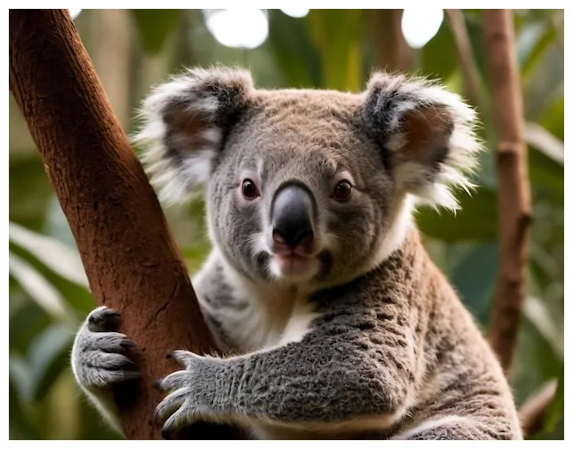 Premium a beautiful koala