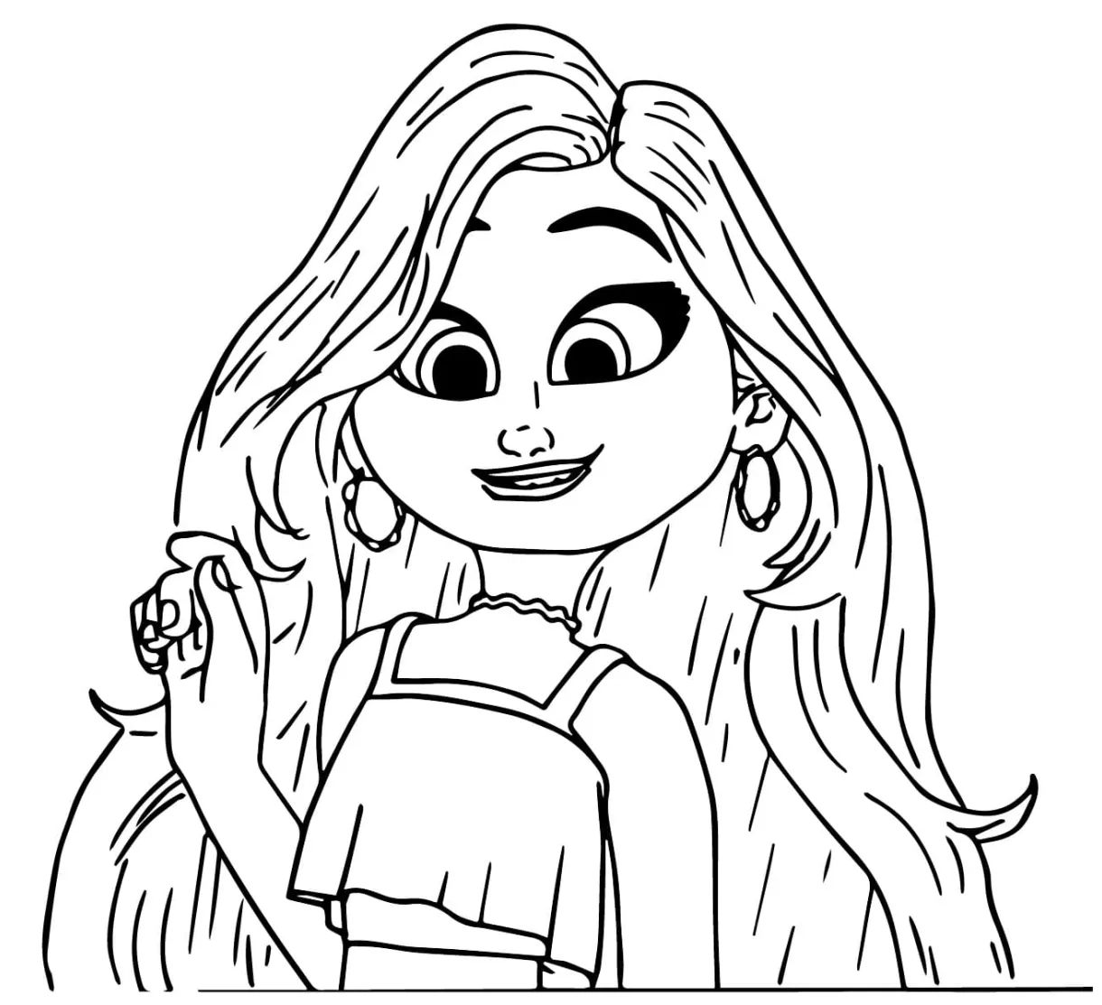 Ruby gillman teenage s coloringlib