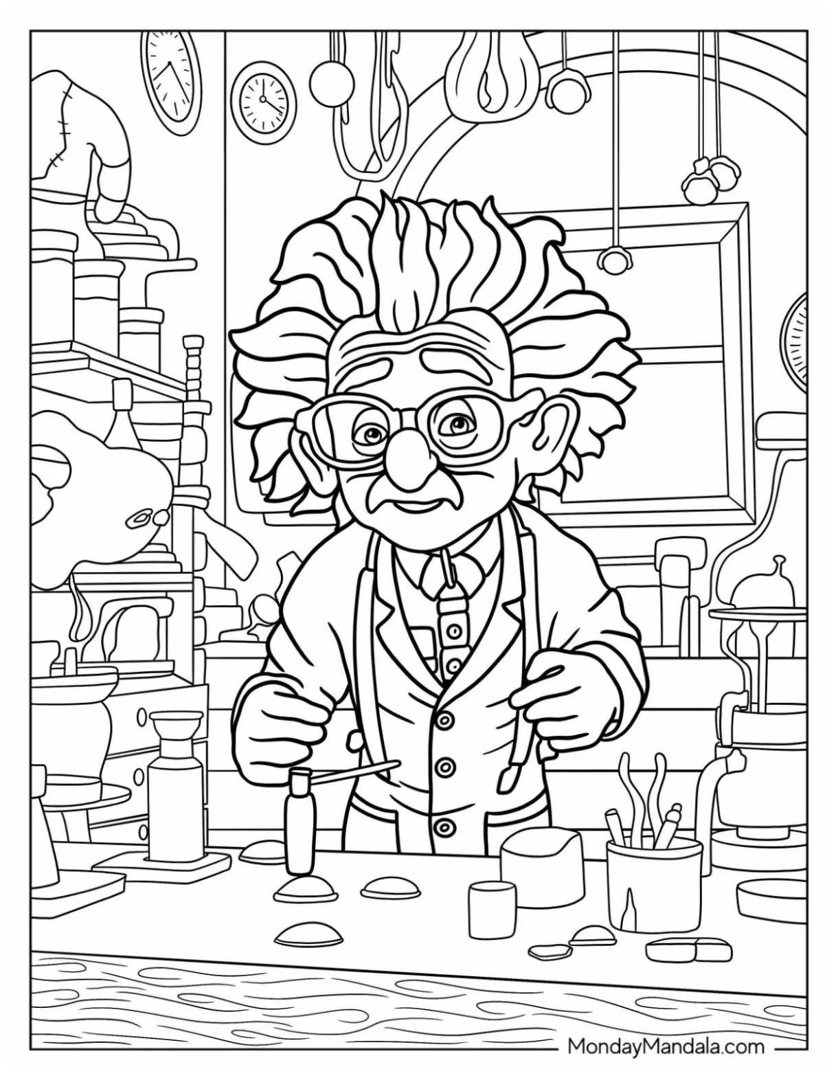 Laboratory Coloring Pages [2025]
