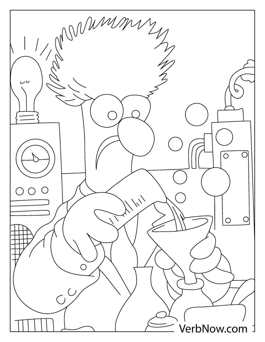 Laboratory coloring pages [2025]