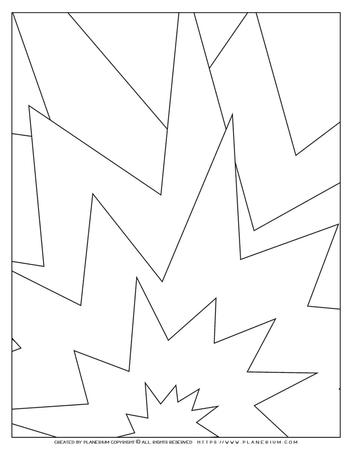 Explosion coloring pages coloring nation