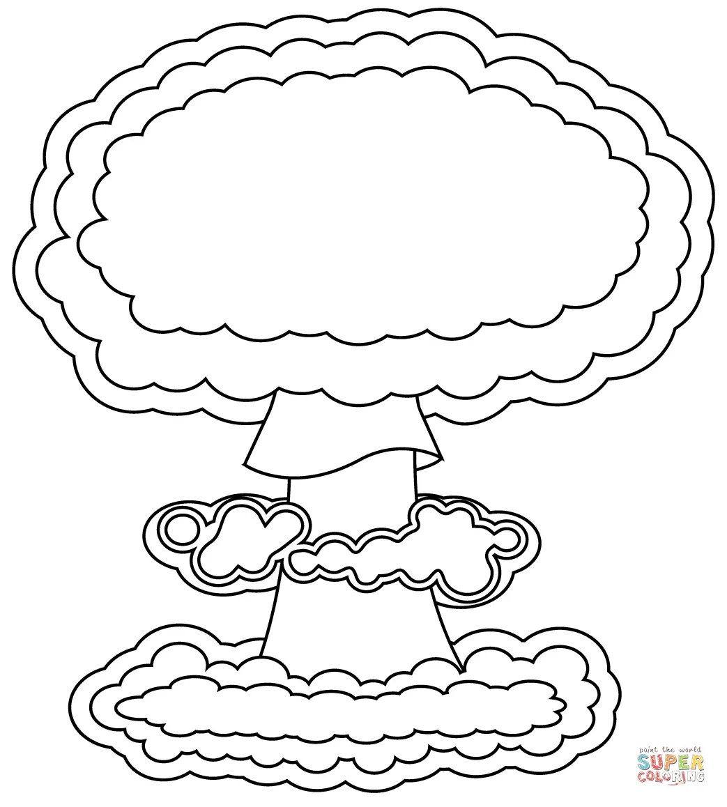 Explosion coloring pages coloring nation