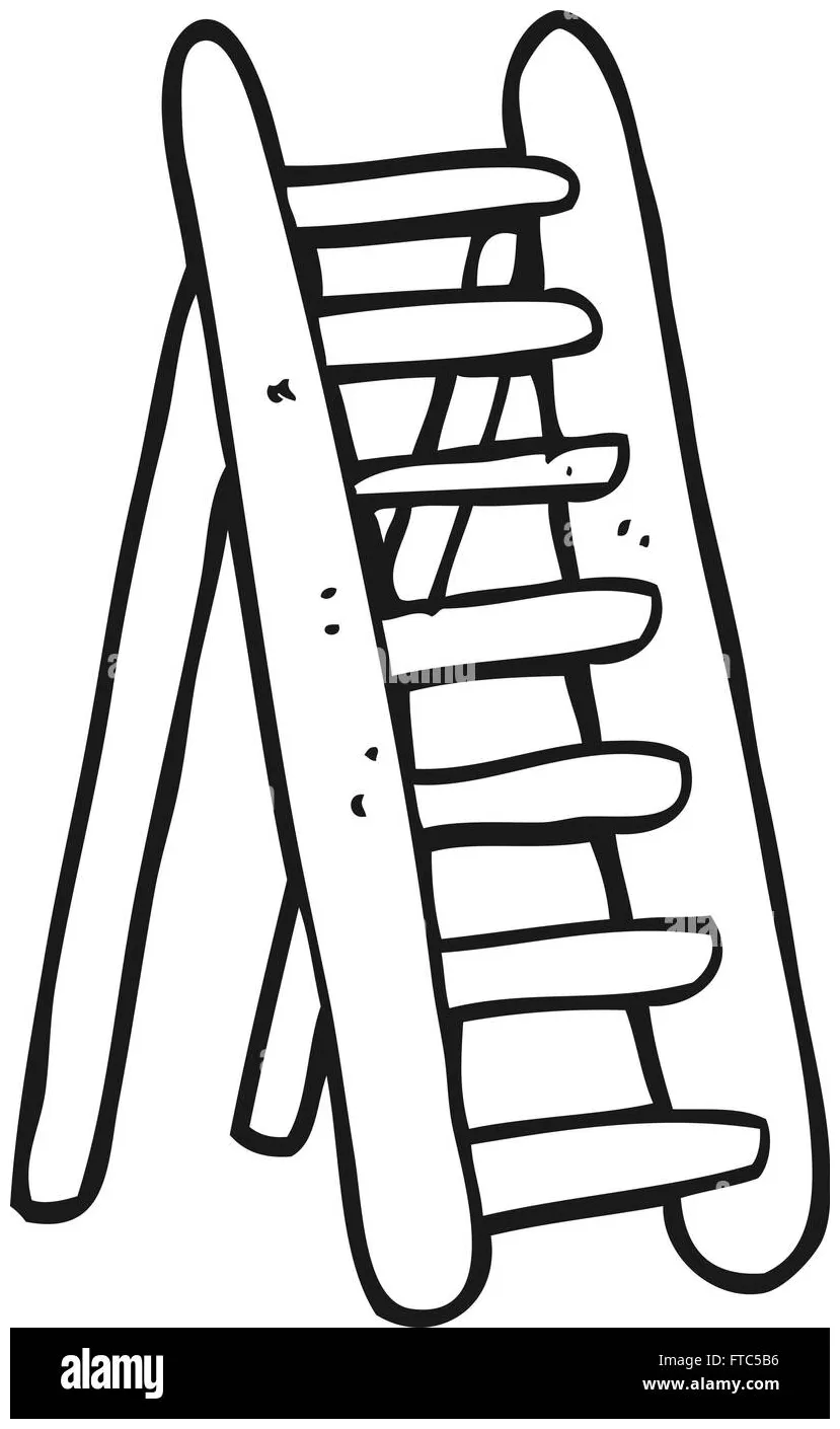 Ladder coloring page