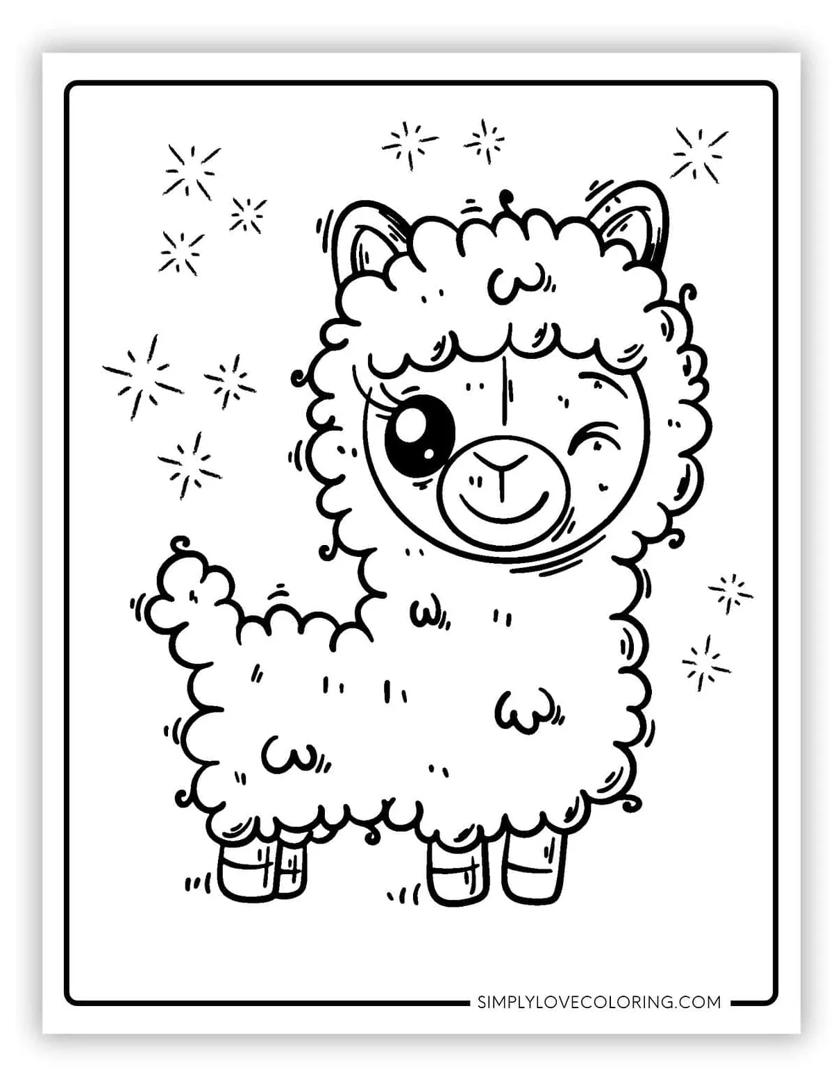 42 lamb coloring pages free pdf printables simply love coloring