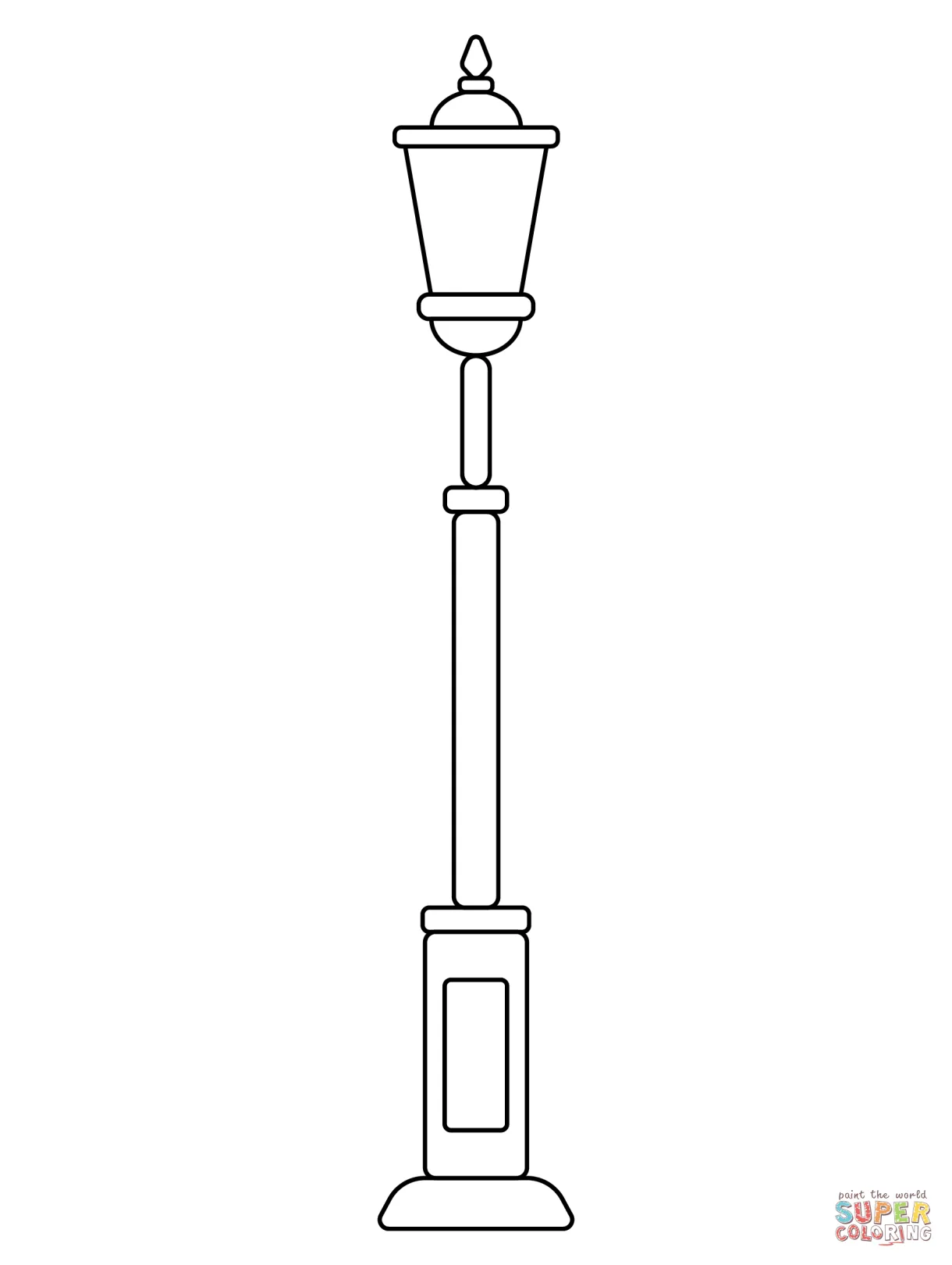 Street free printable coloring pages