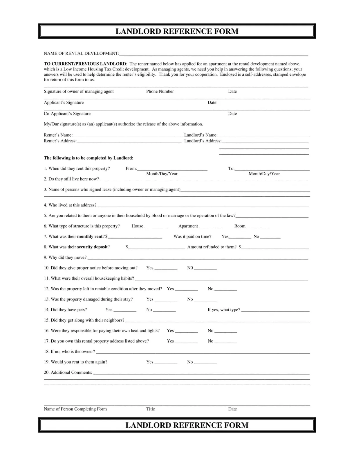 Free printable templates [word, pdf]