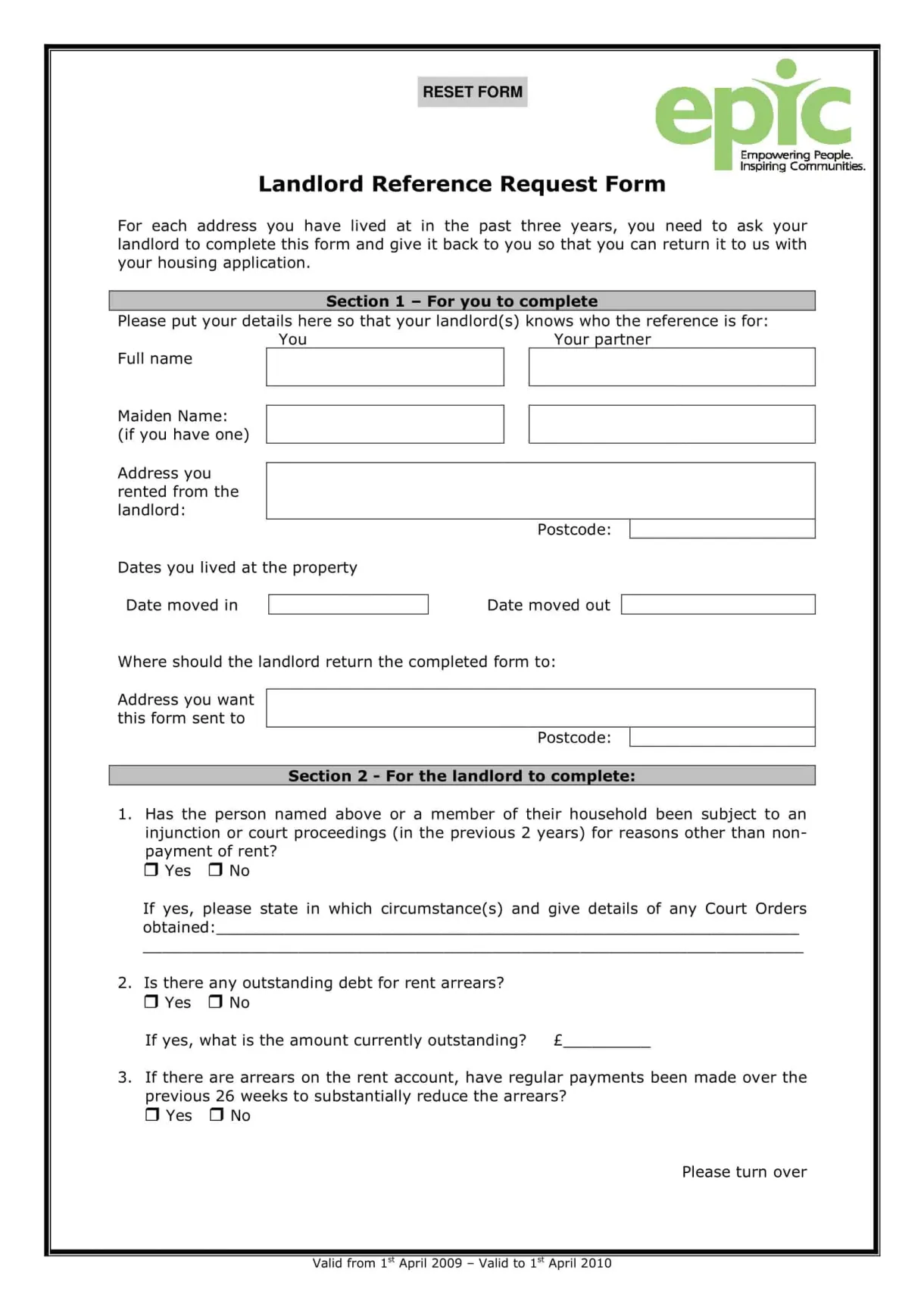 Free printable templates [word, pdf]