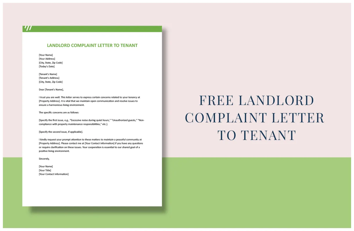 Landlord Introduction Letter in Word, Google Docs - Download | Template.net