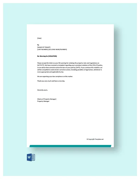 To tenant template word, pdf template printable coloring page