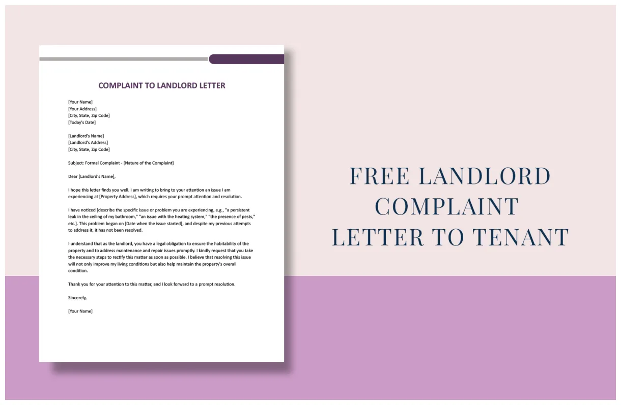 Landlord Introduction Letter in Word, Google Docs - Download | Template.net