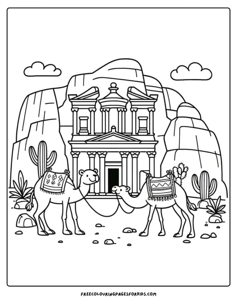 20 Landmark Coloring Pages - Coloring Pages For Kids