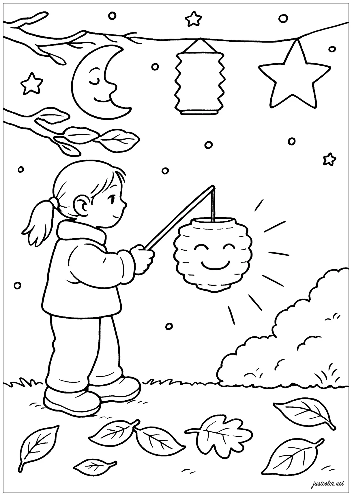 A magical night with lanterns s