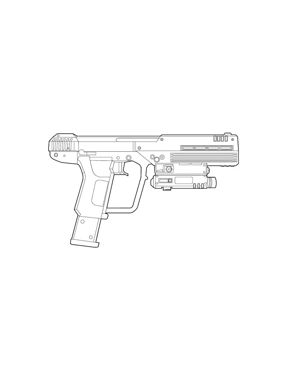 Gun coloring pages