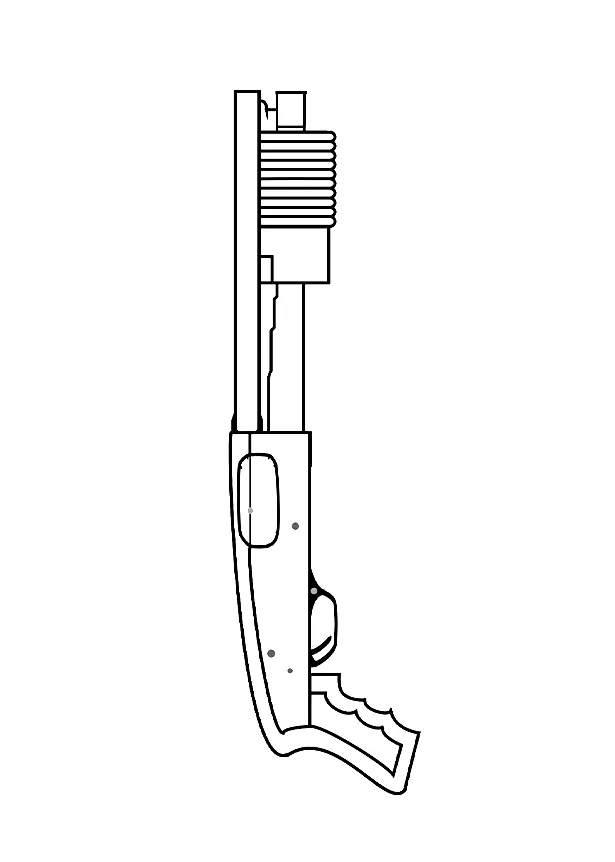 Gun coloring pages & books 100% free and printable!