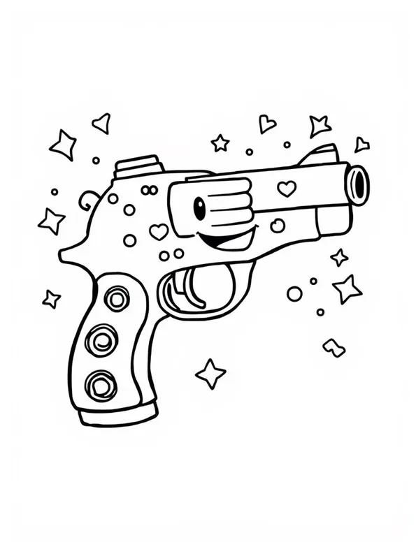 12+ free printable gun coloring pages for fun and creativity