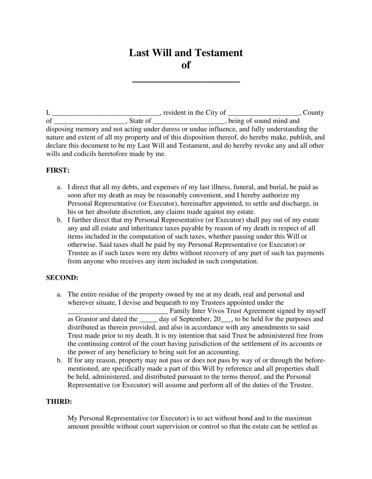 Free printable templates [pdf, word]