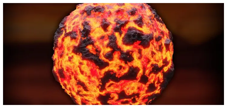 Procedural rocky lava material tutorial blendernation