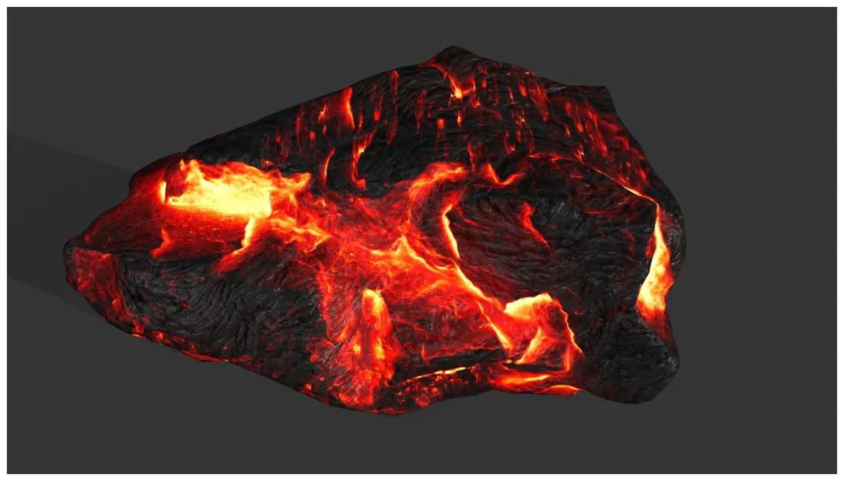 Lava rocks set 3d model $69 .obj free3d