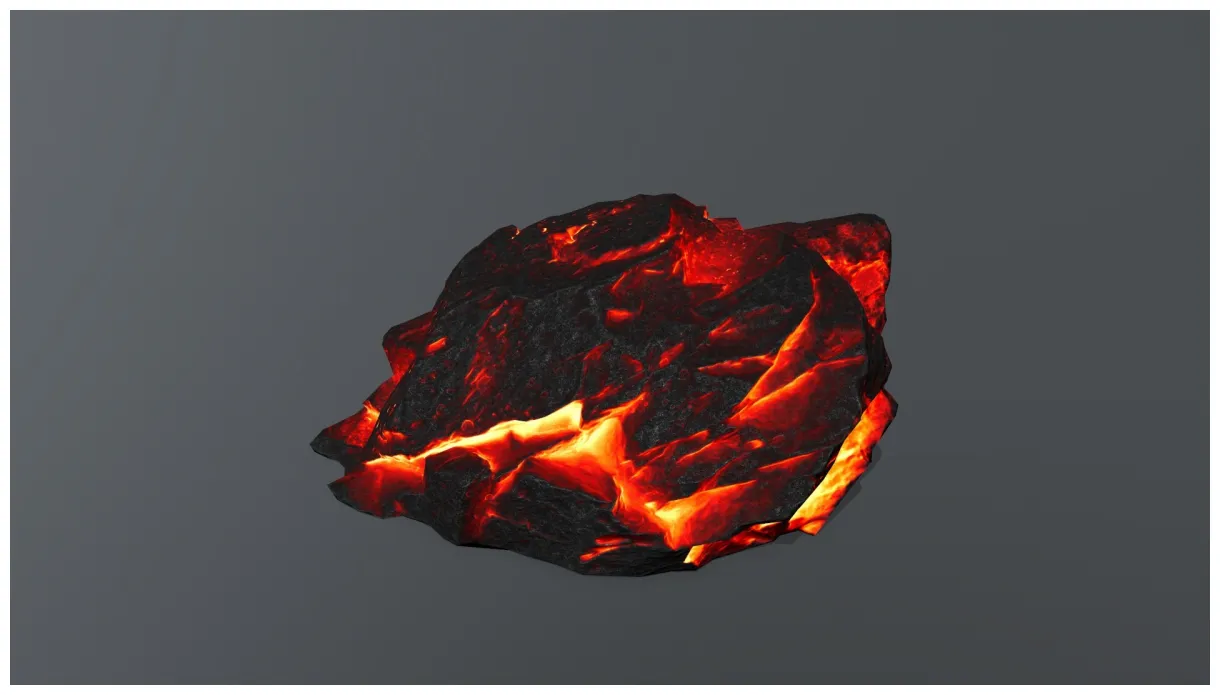 Lava rock 3d model turbosquid 1628911