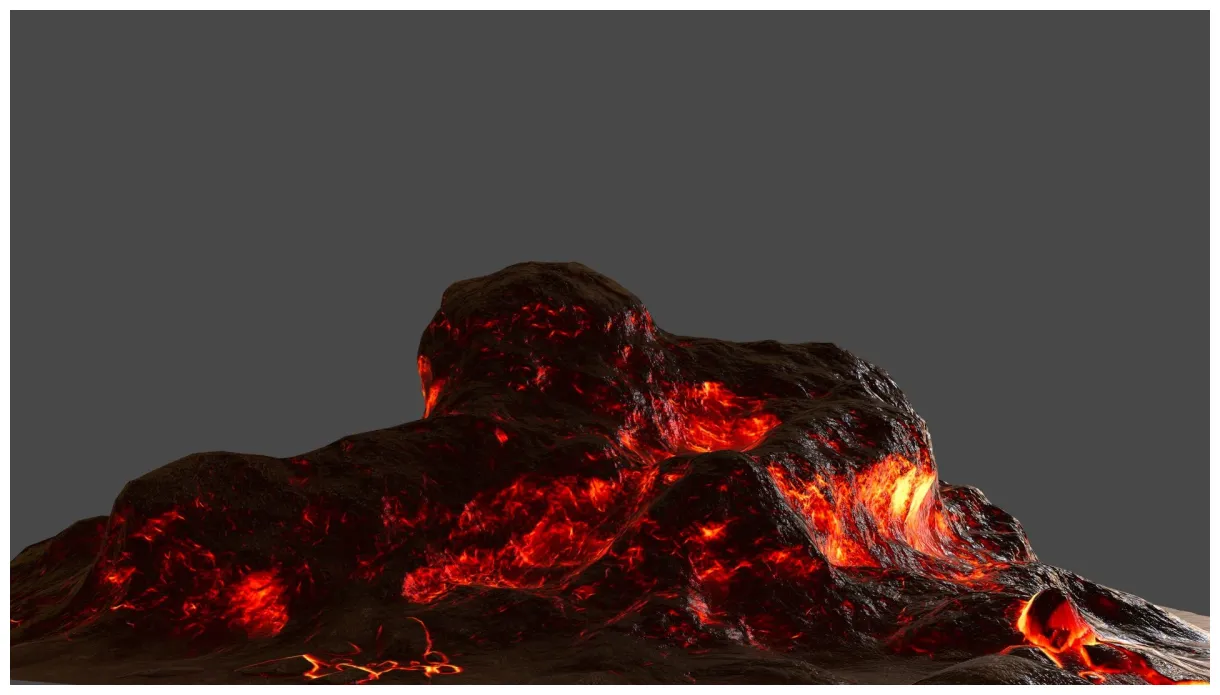 Lava rock 3d model $10 .obj free3d