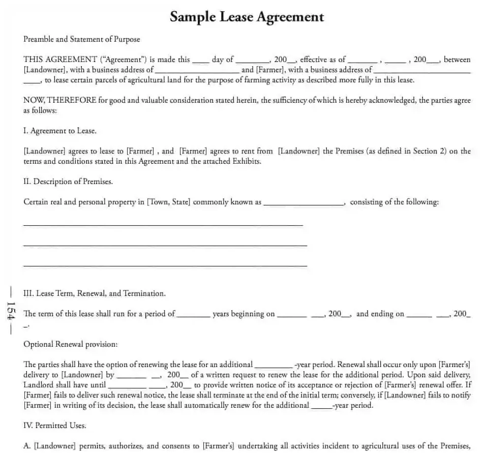 17+ best lease agreement templates [word, pdf] word excel templates