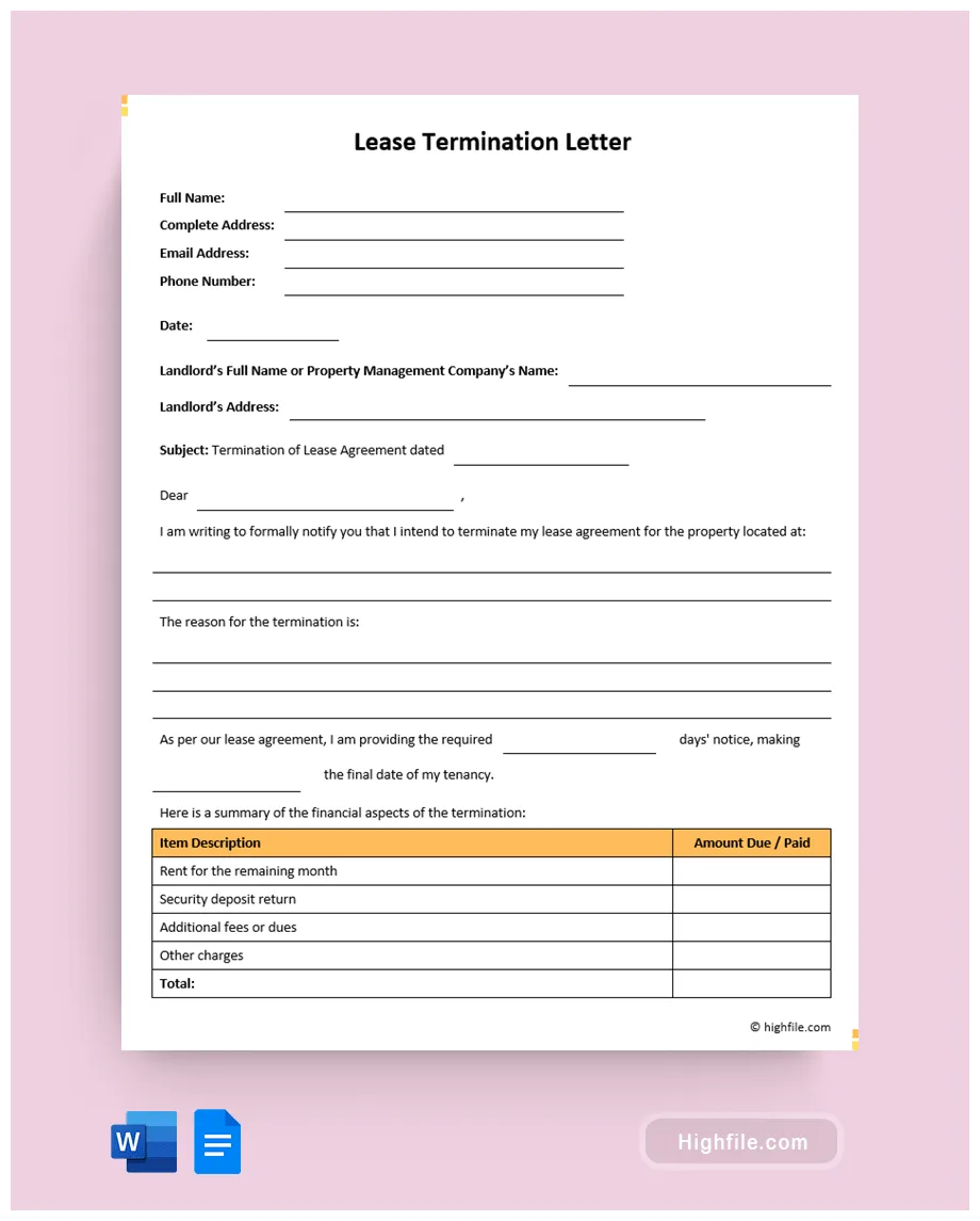 Word google docs highfile