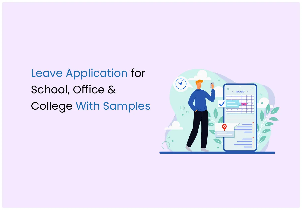 How to write a Leave Application for Office, School and College
