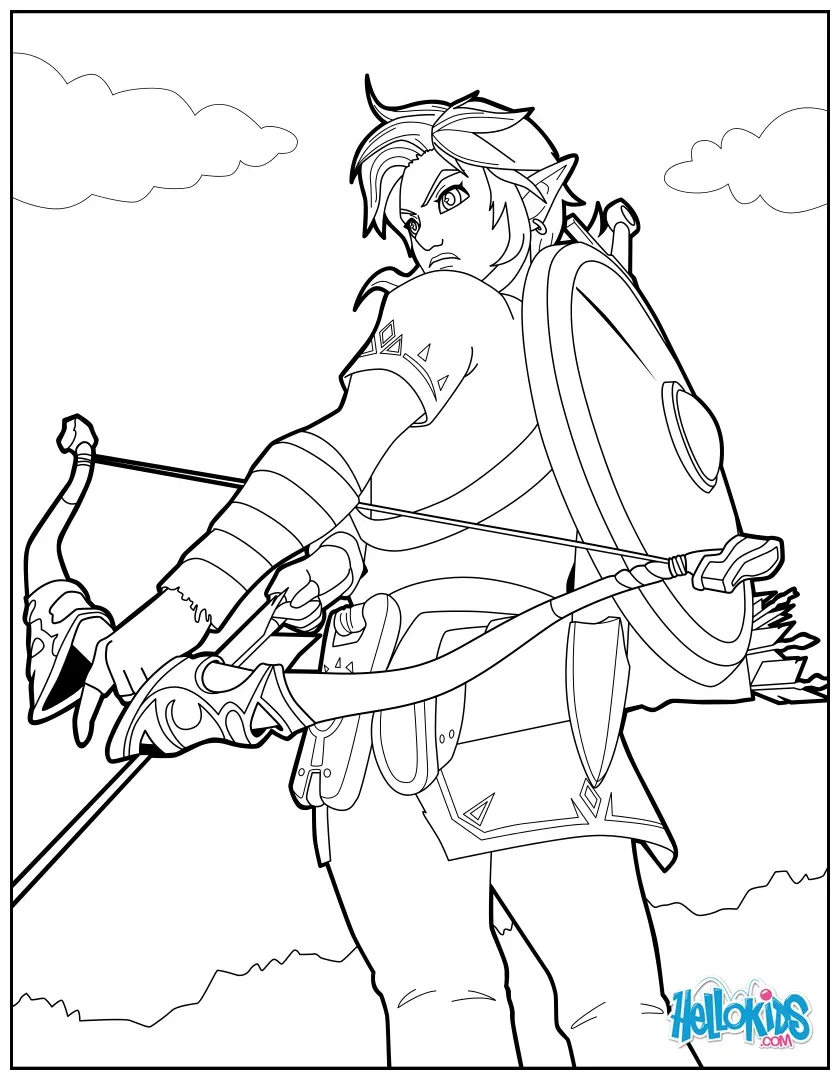 Coloring pages legend of zelda at getdrawings