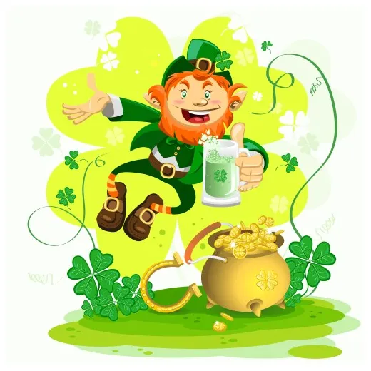 Leprechaun vector s over 36,000