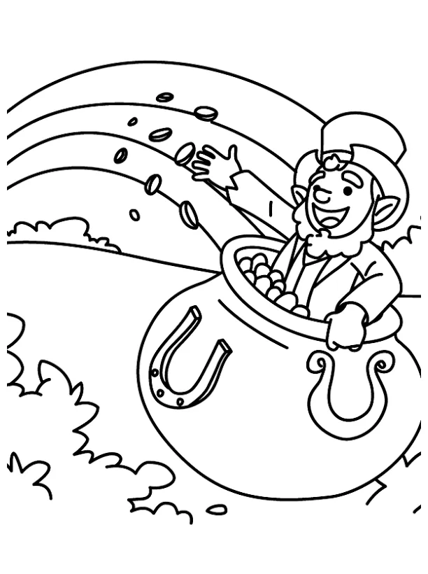 Leprechaun coloring pages best coloring pages for kids