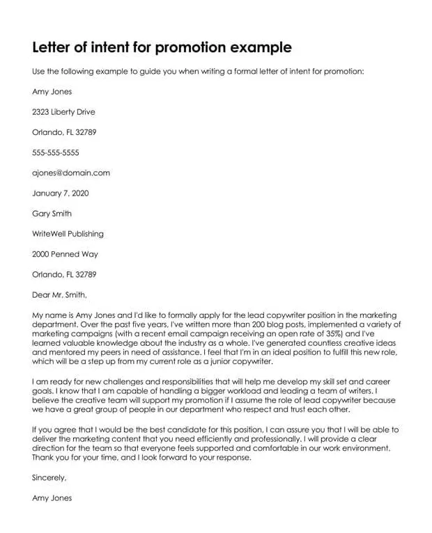 Sample promotion free templates