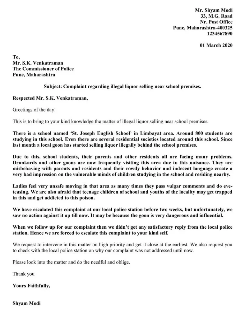 How To Write A Letter To Government Official Sample at Sandra Wells blog