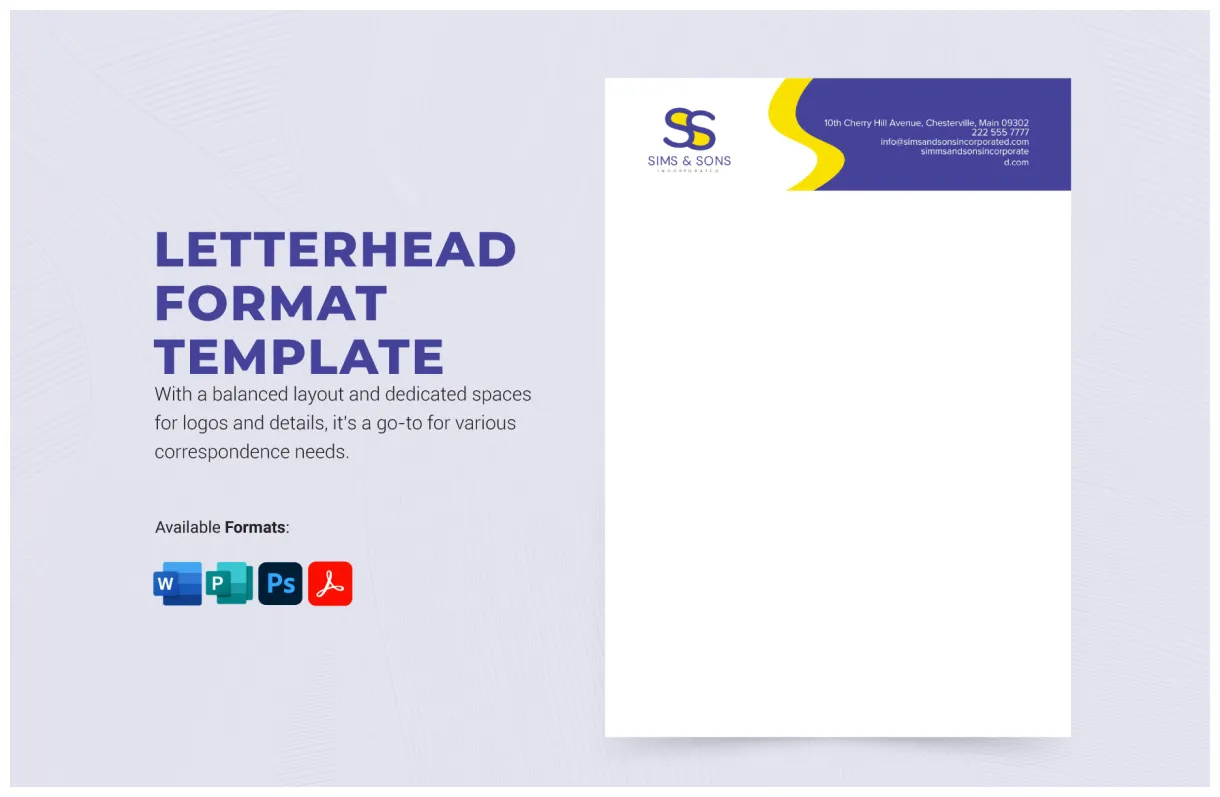 Green in word, psd, pdf download template