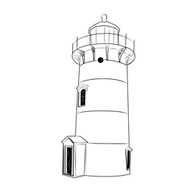 Lighthouse coloring page for kids free lighthouses printable coloring printable coloring page