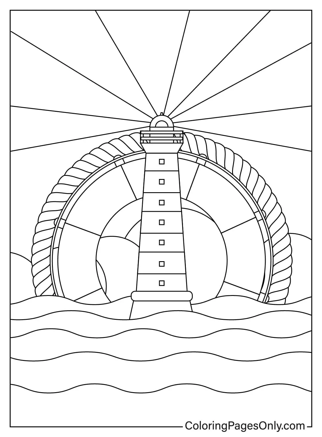 20+ Lighthouse Coloring Pages - Free Printable PDF & Online Coloring