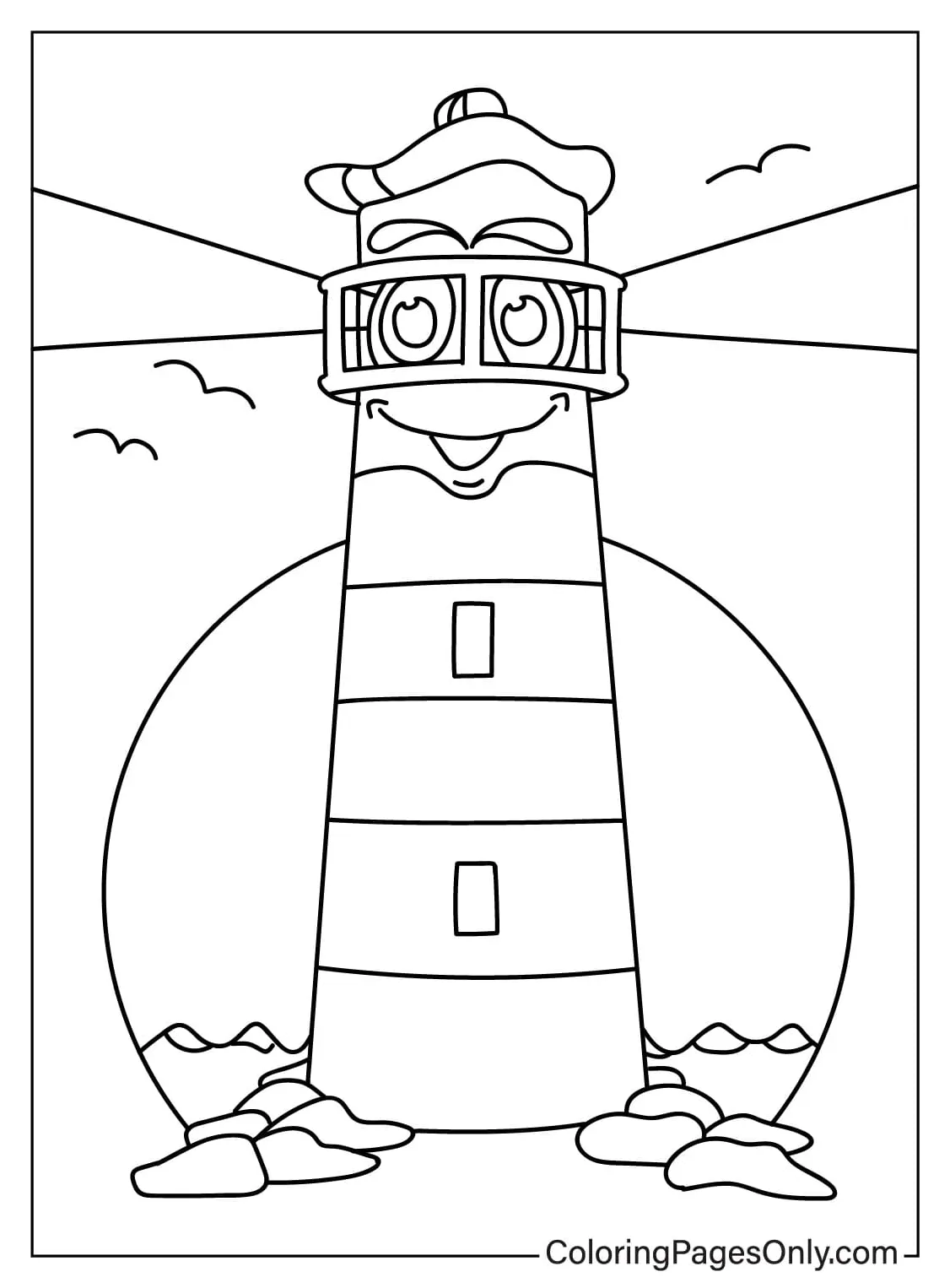 20+ Lighthouse Coloring Pages - Free Printable PDF & Online Coloring