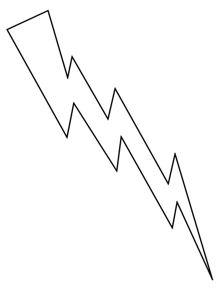 Lightning nature coloring pages & coloring book