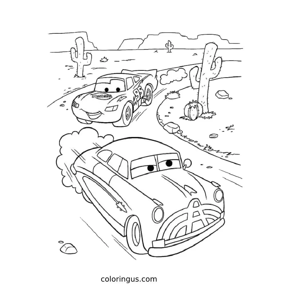 Lightning Mcqueen Coloring Pages (Free Printable PDF)